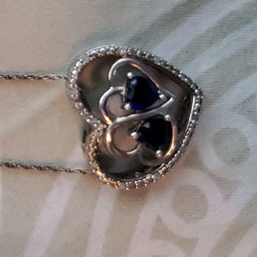 Sapphire necklace